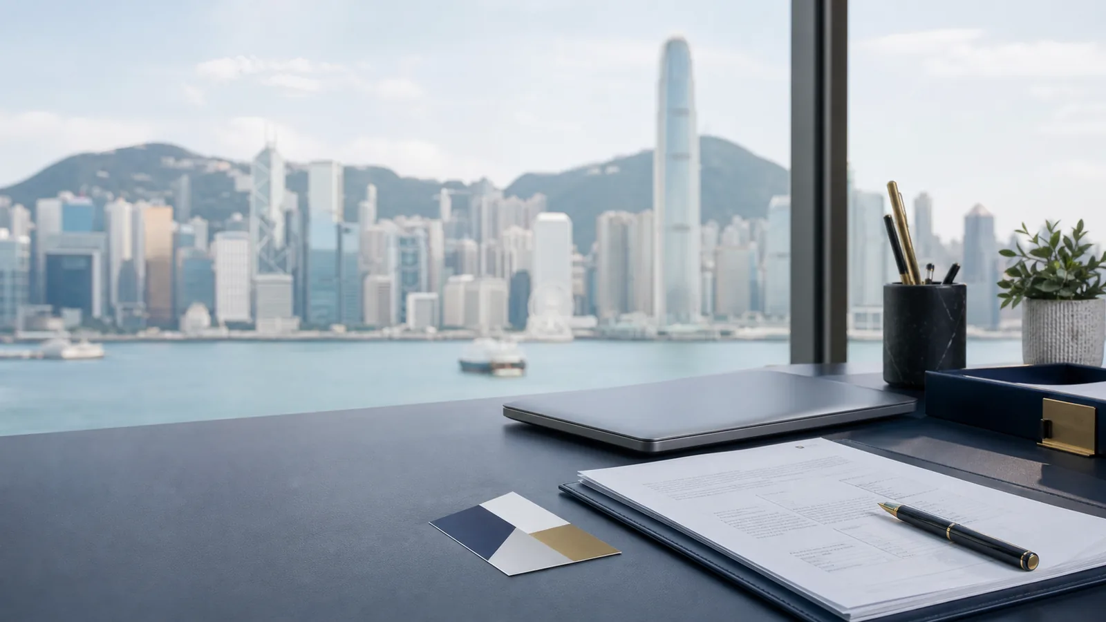 顾问与企业负责人梳理香港企业开户业务与资料
